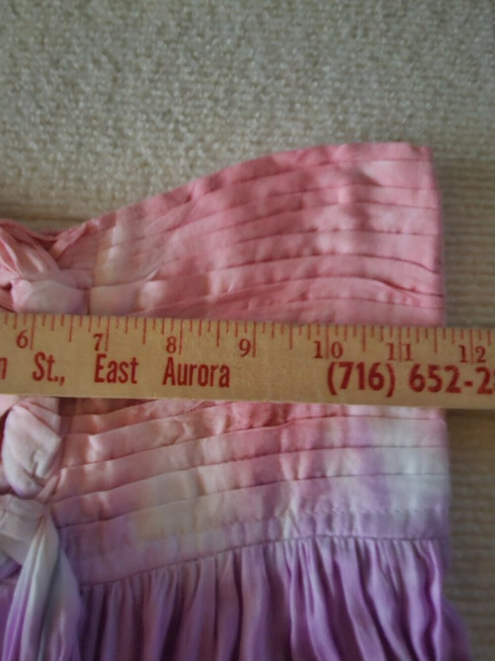 NWT Tiare Hawaii Jasmine Maxi Dress Tie Dye Strapless Boho Festival - OS - Picture 5 of 5